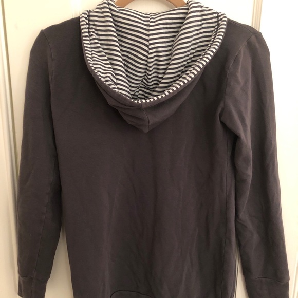 Splendid Grey Zip Hoodie - Picture 4 of 5